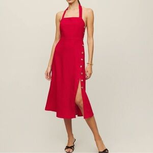 Mara Linen Dress NWT by Reformation🍒